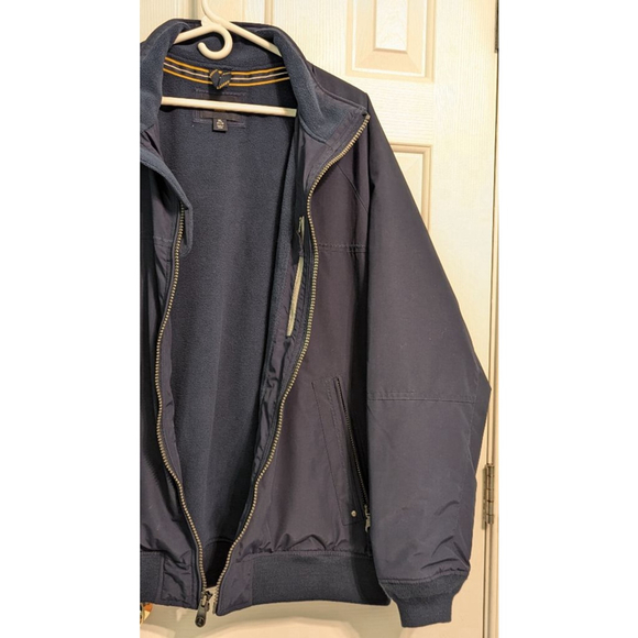 Men's Lands' End Jacket XL Navy - Picture 4 of 7
